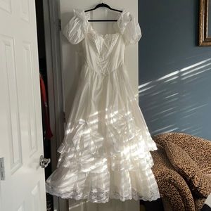 Vintage Flirtations Wedding Dress/Halloween Gown